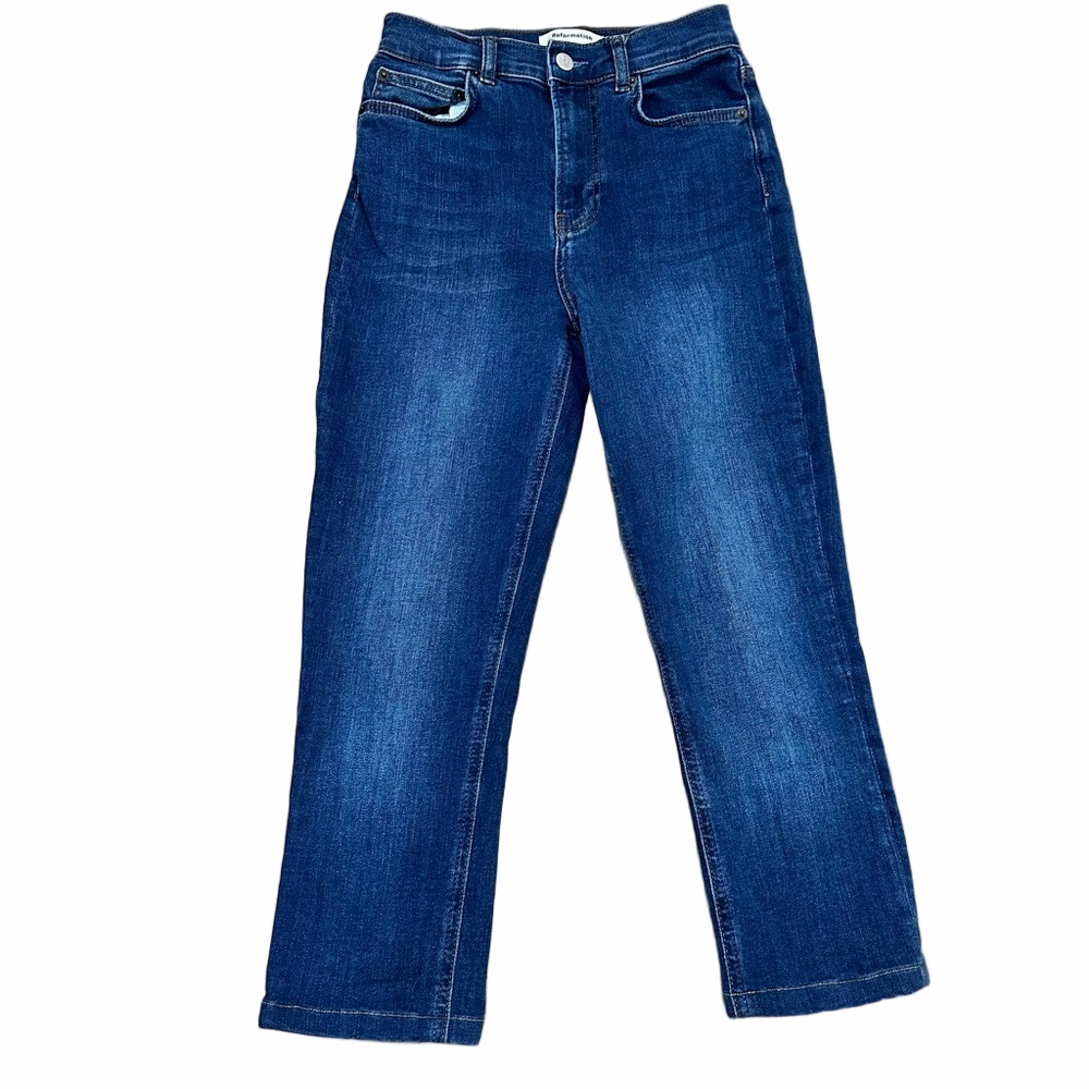 Reformation Crop Jeans Size 25